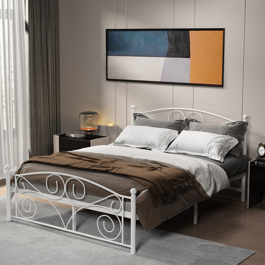 Full Metal Platform Bed