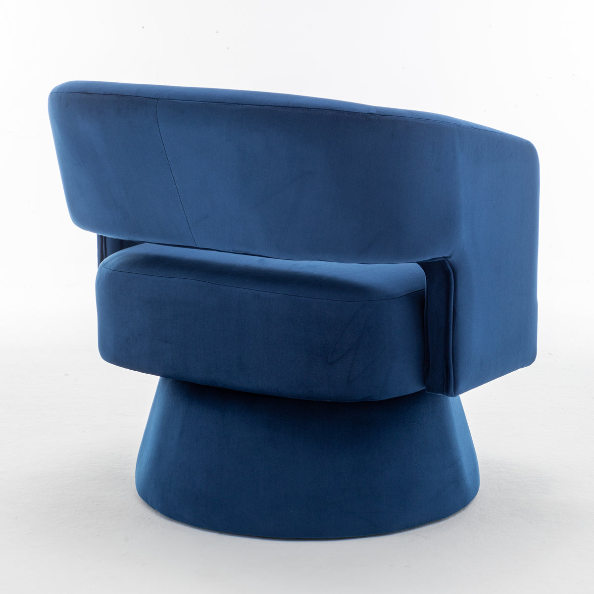 Velvet Swivel Club Chair