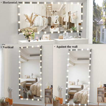 Hollywood LED Vanity Mirror White