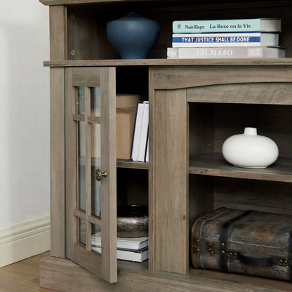 Classic TV Stand for TVs Up to 65" Gray