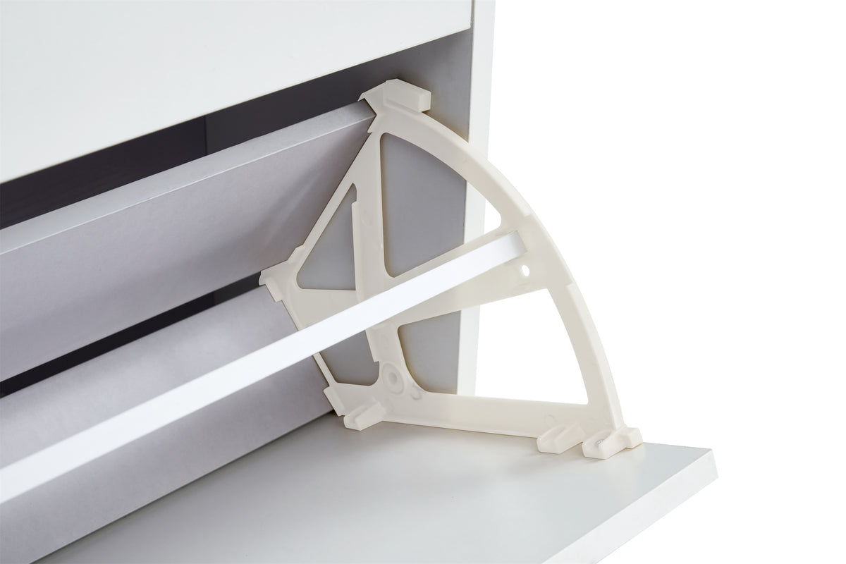White Shoe Storage Cabinet