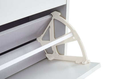 White Shoe Storage Cabinet