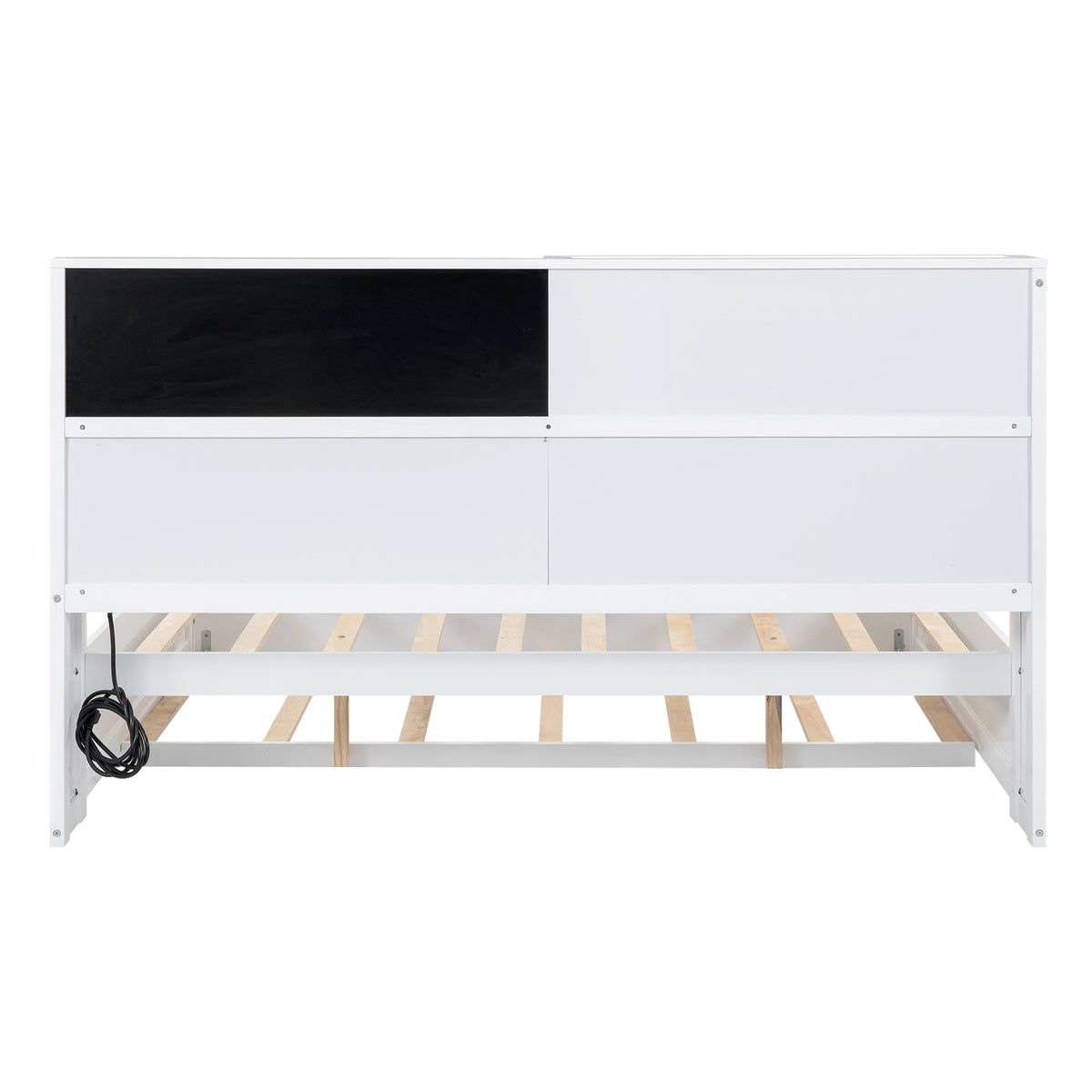 Full Daybed with Storage Drawers White