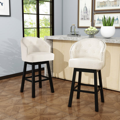 Ogden Swivel Barstools Set of 2