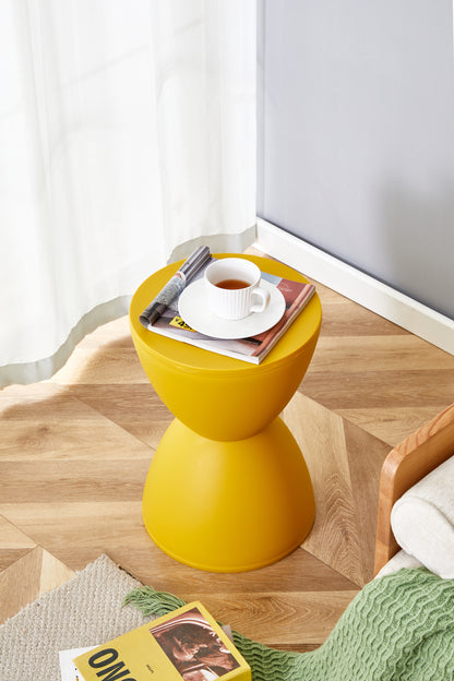 Mustard Yellow Modern Accent Stool