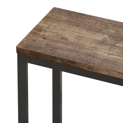 Modern Pub Dining Table with 3 Stools Natural Finish