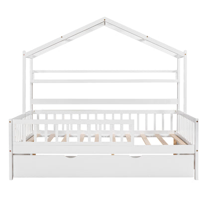 Full House Bed White