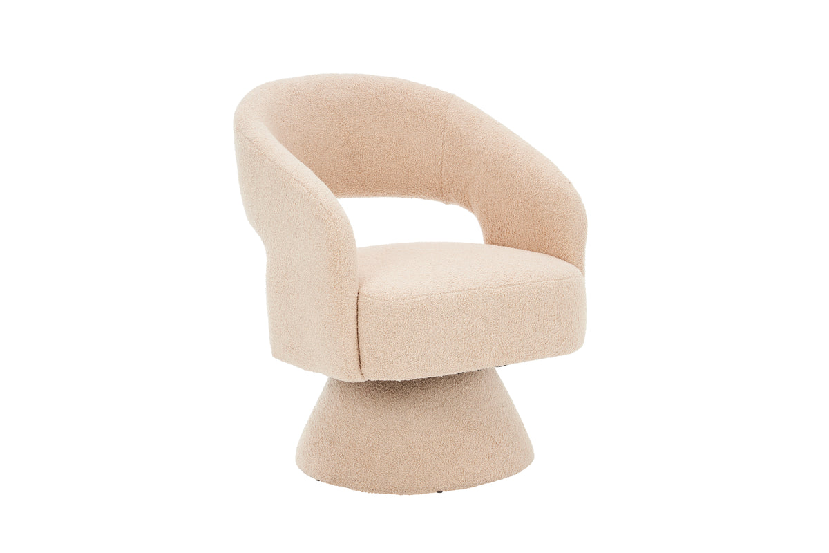 Swivel Accent Chair Nude