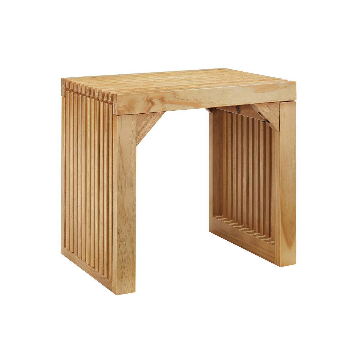 Pine Wood Dining Bench Natural Finish