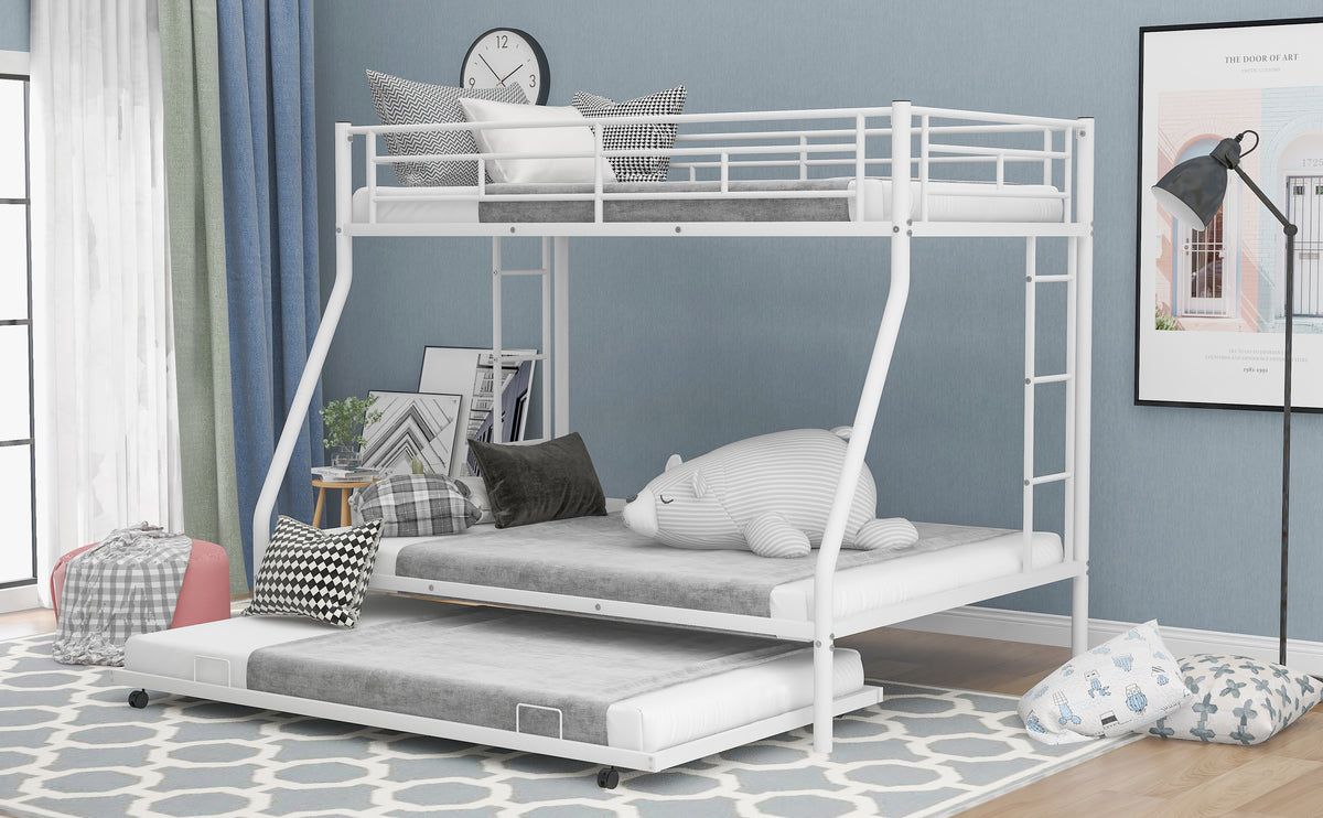 Full Bunk Bed White
