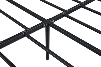King Size Metal Bed Frame Gray