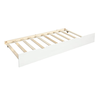 Twin Daybed with Trundle White
