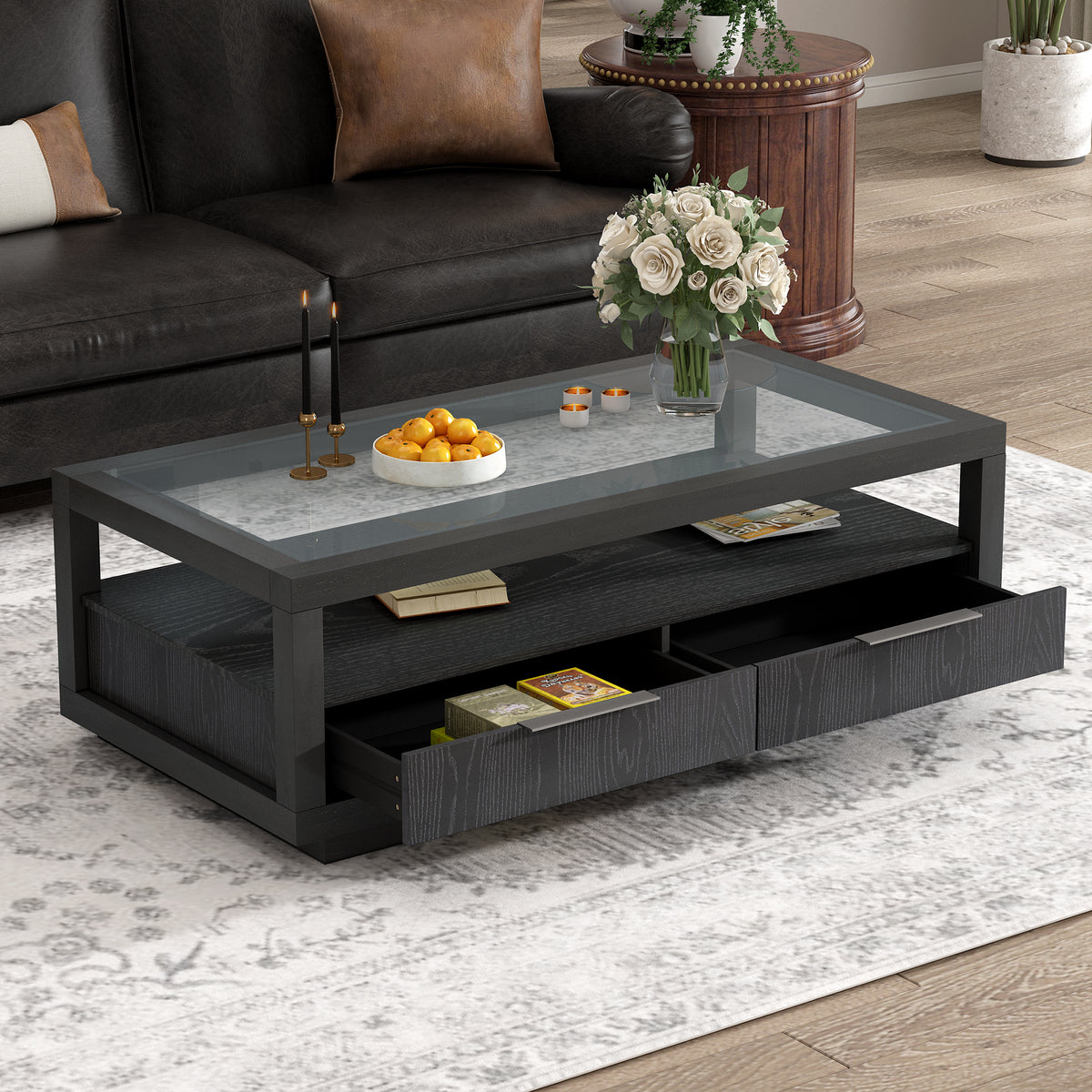 Modern Coffee Table Glass
