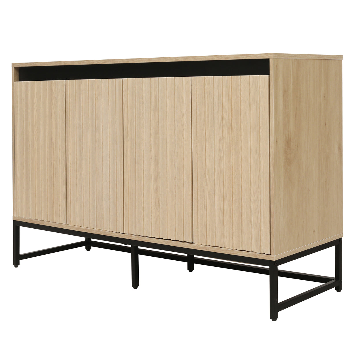 Engraved 4-Door Storage Cabinet