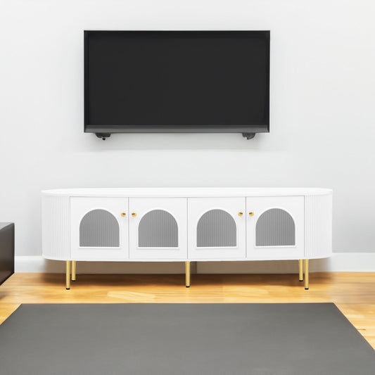 Modern TV Stand White