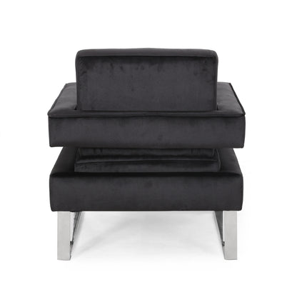 Classic Upholstered Armchair Beige