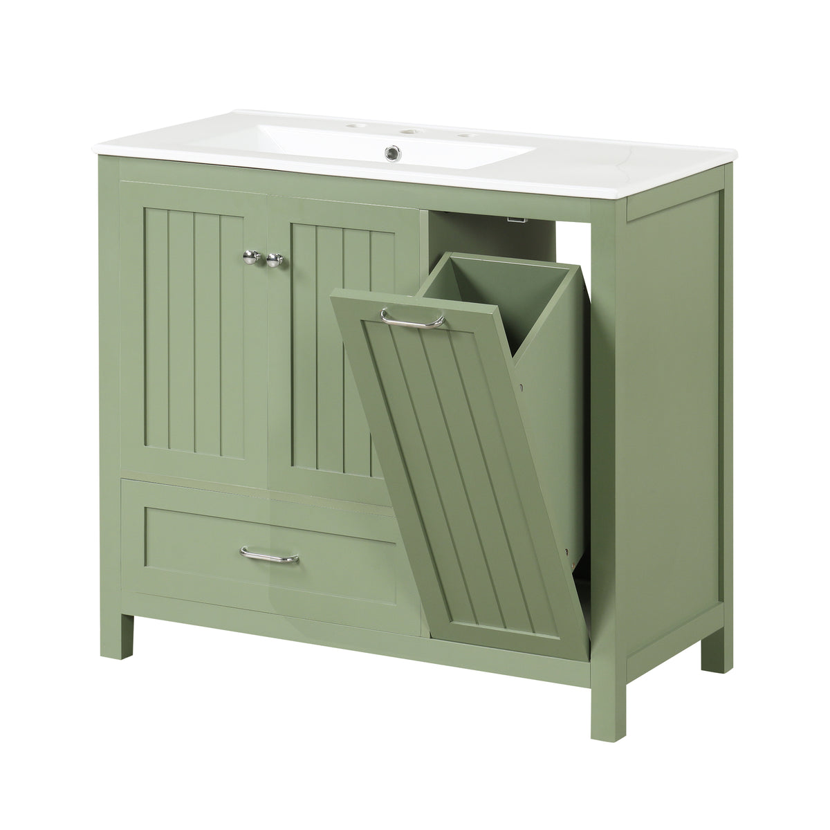 36-Inch Bathroom Vanity with Sink and Drawer