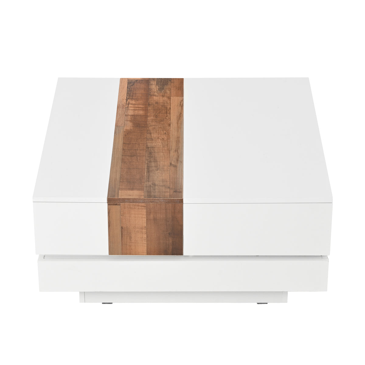 Modern Storage Coffee Table White
