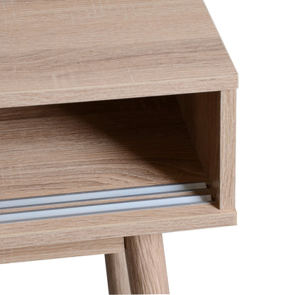 Mid-Century Writing Desk – Natural Oak