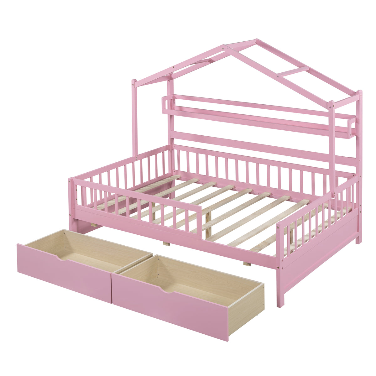 Full House Bed Pink