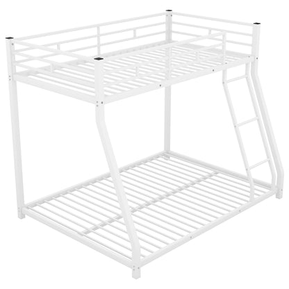 Metal Bunk Bed White