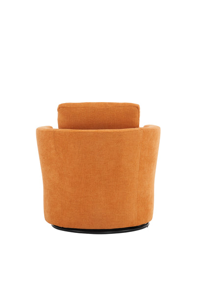 360° Swivel Club Chair Yellow