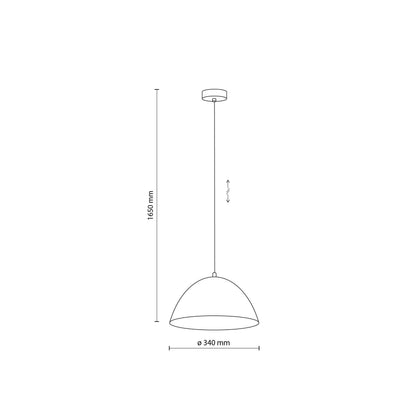 FARO Mid-Century Modern Pendant Light M