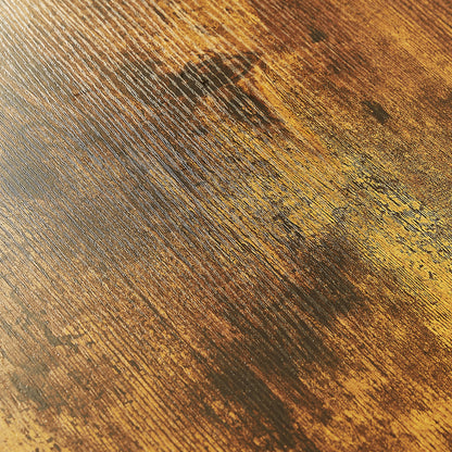 Modern Solid Wood Bed Brown