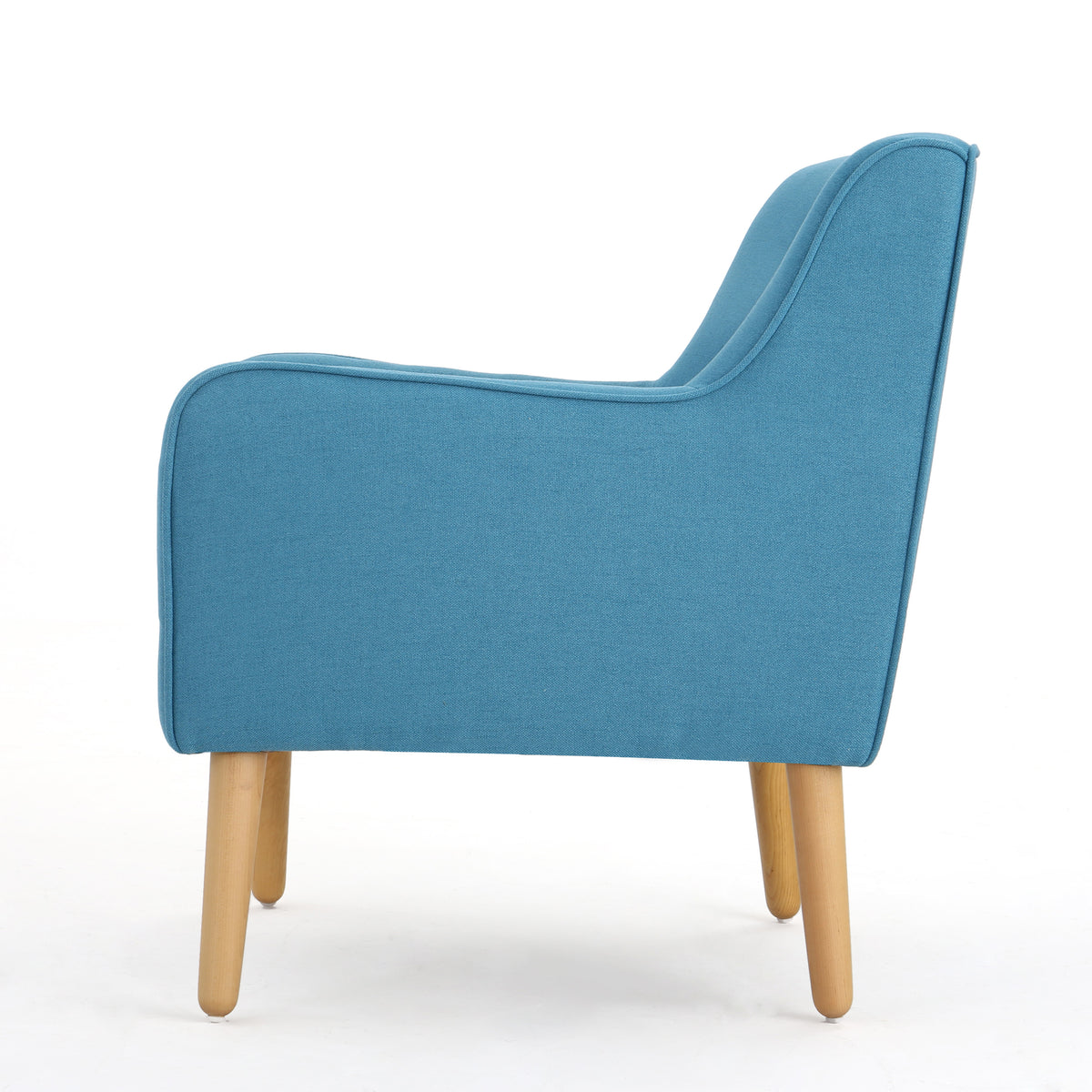 Teal Upholstered Accent Chair