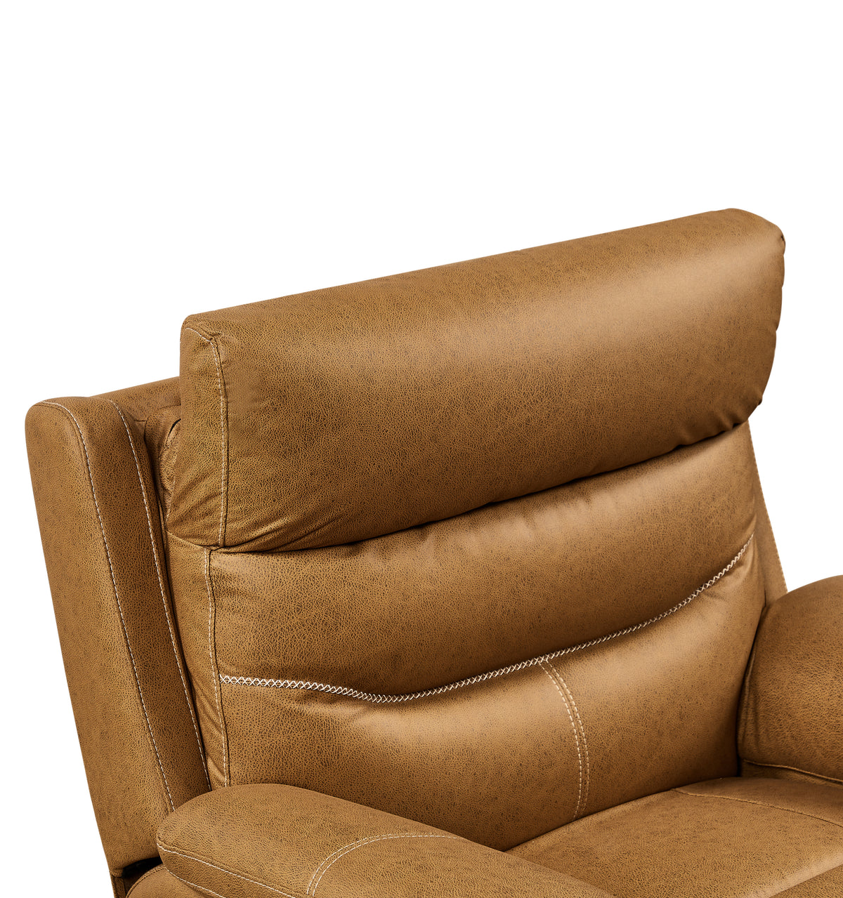 Dual-Motor Power Recliner – Coffee Brown