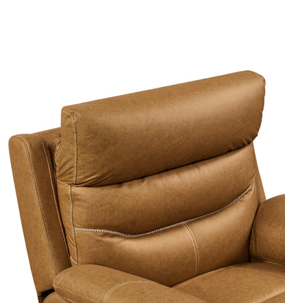 Dual-Motor Power Recliner – Coffee Brown