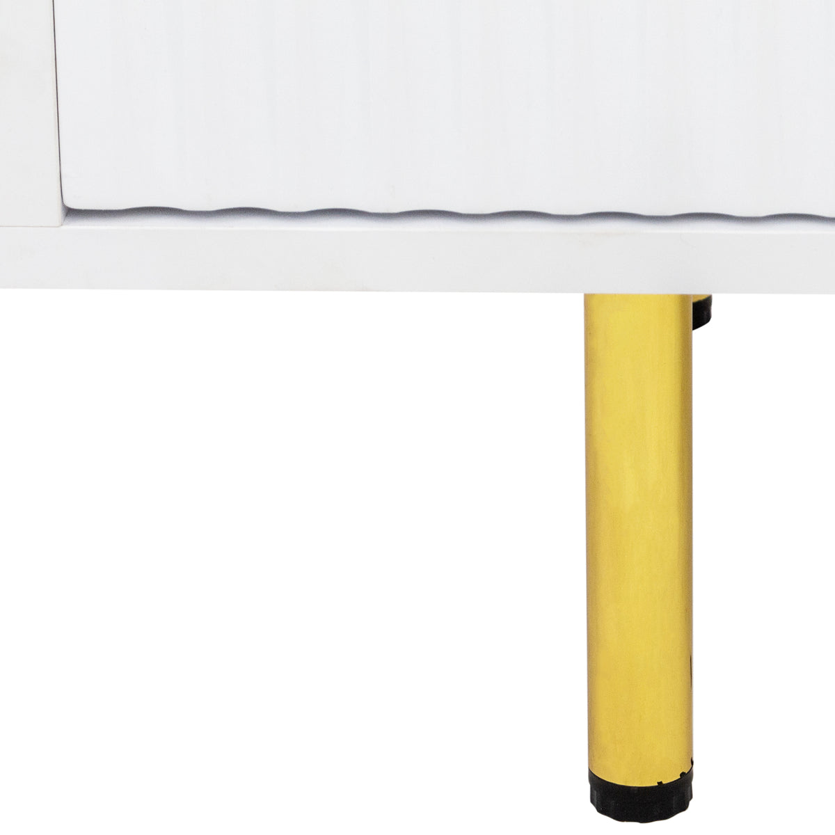 Warm White TV Cabinet – Modern Design