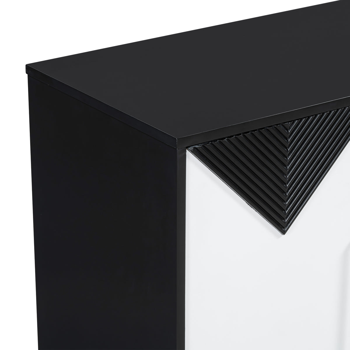 U-Style Four-Door Cabinet Taupe