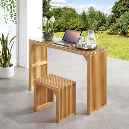 Pine Wood Dining Bench Natural Finish