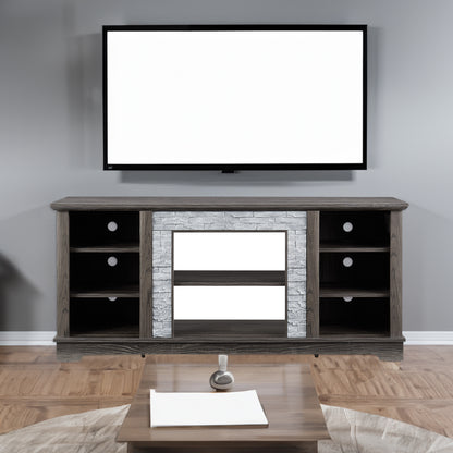 Stone Entertainment Console Gray