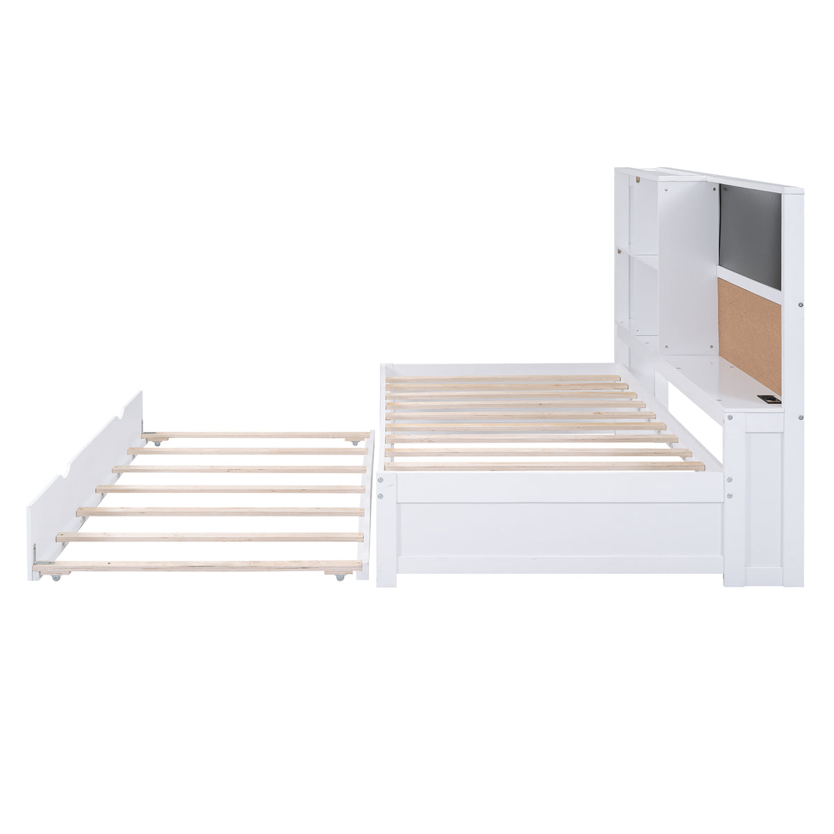 Twin Daybed with Storage White