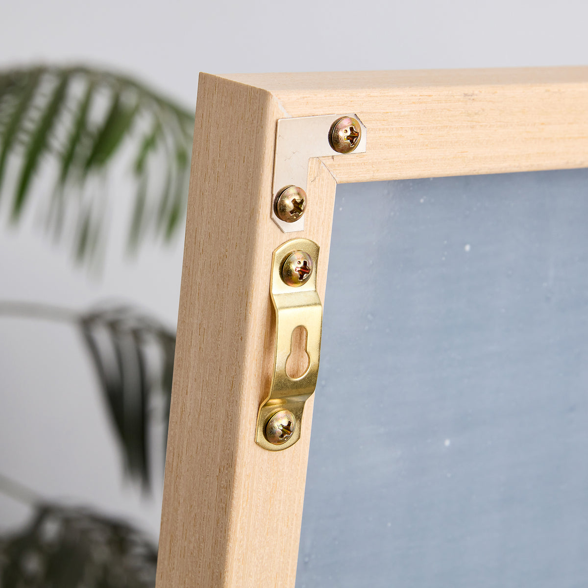 Solid Oak Vanity Mirror Set (3 pcs)