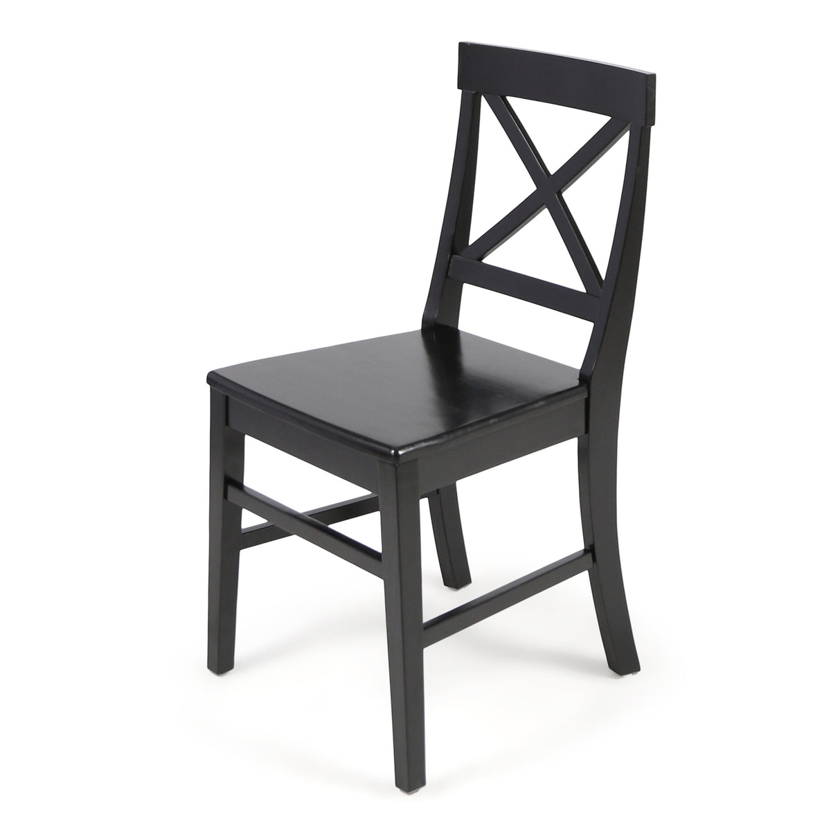 Farmhouse Acacia Dining Chairs Set of 2