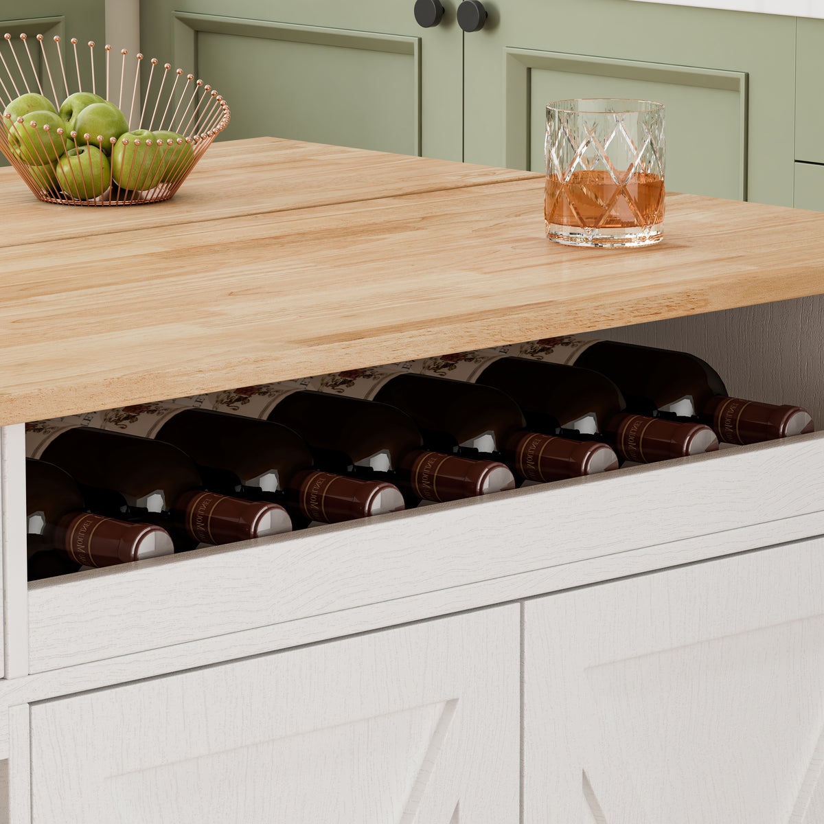 Kitchen Island Cart White Oak