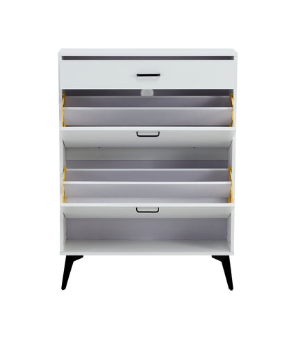 White Shoe Storage Cabinet