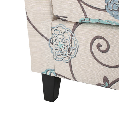 Plaza Velvet Club Chair – White