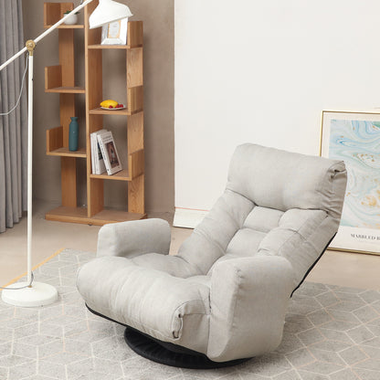 Adjustable Lounge Sofa Chair Gray