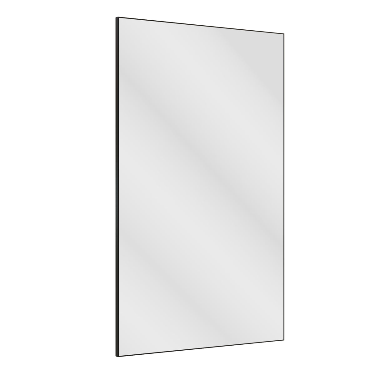 Oversized Black Frame Bathroom Mirror