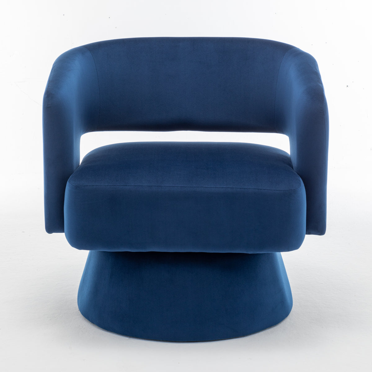 Velvet Swivel Club Chair