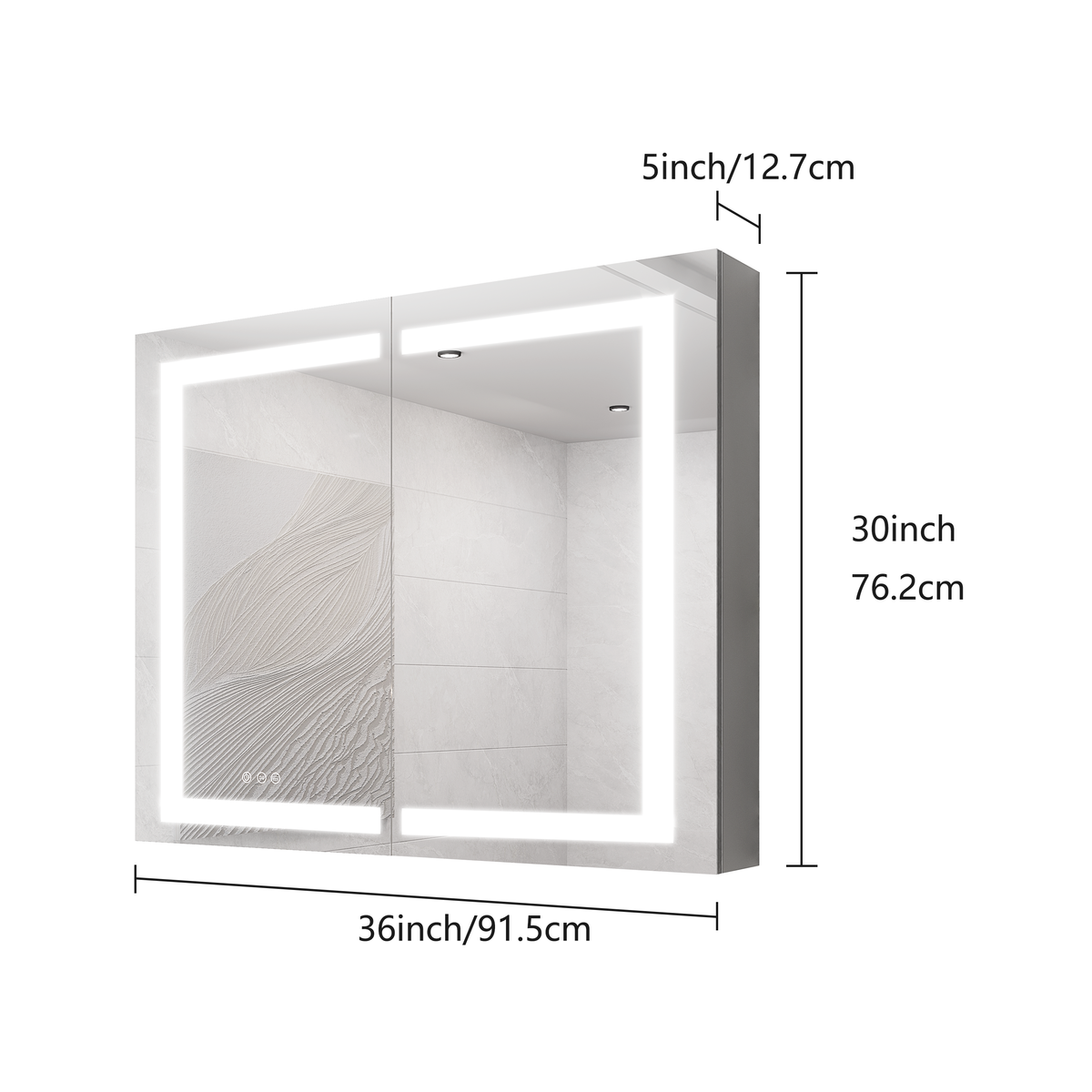 LED Vanity Mirror Medicine Cabinet