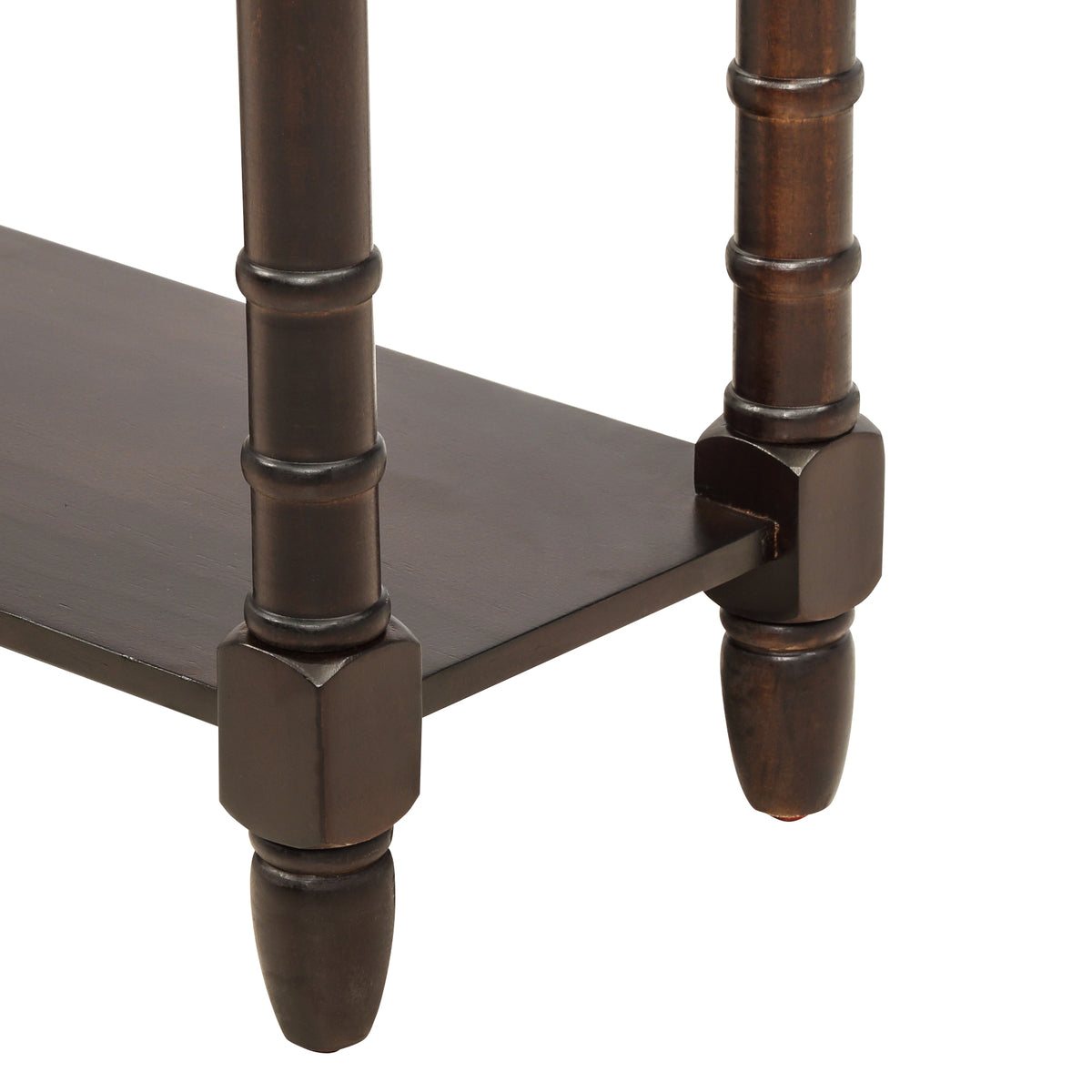 Console Table with Storage Espresso