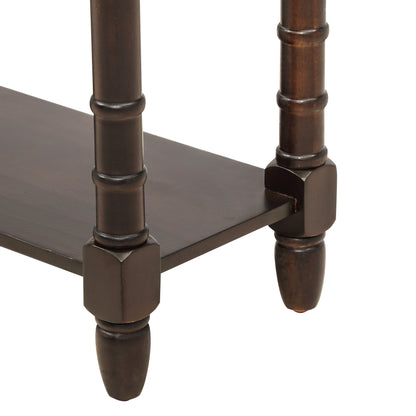 Console Table with Storage Espresso