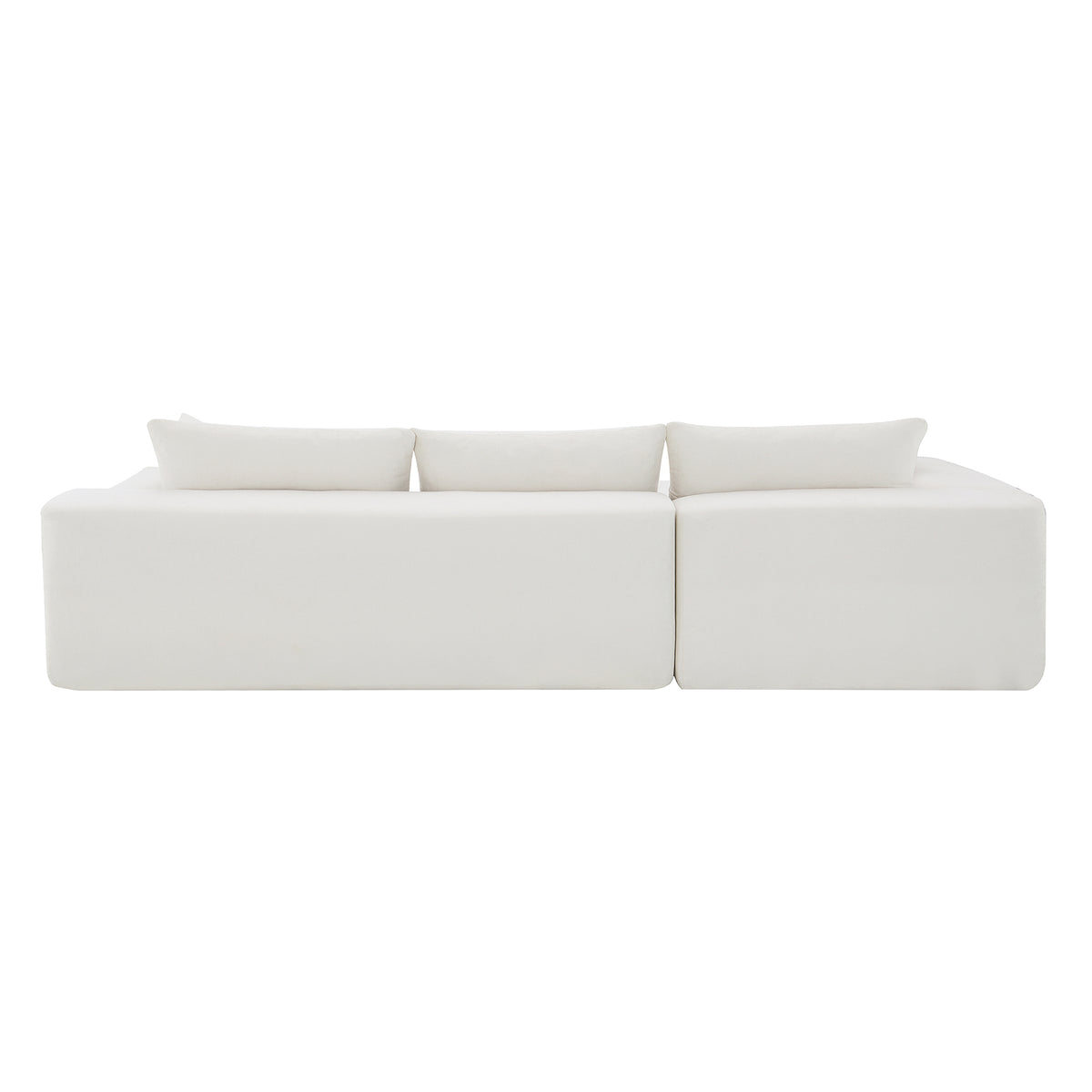 Modular Sectional Sofa – White Linen
