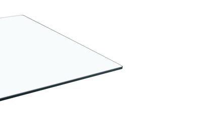 Clear Glass Table Gold