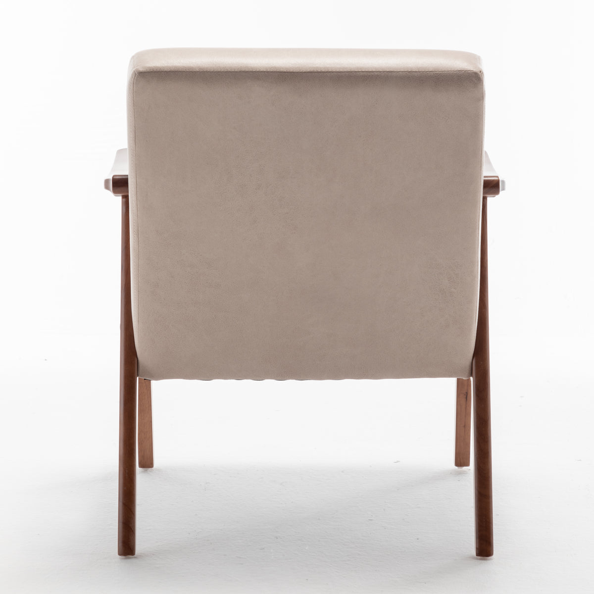 Oakwood Accent Armchair – Beige Linen